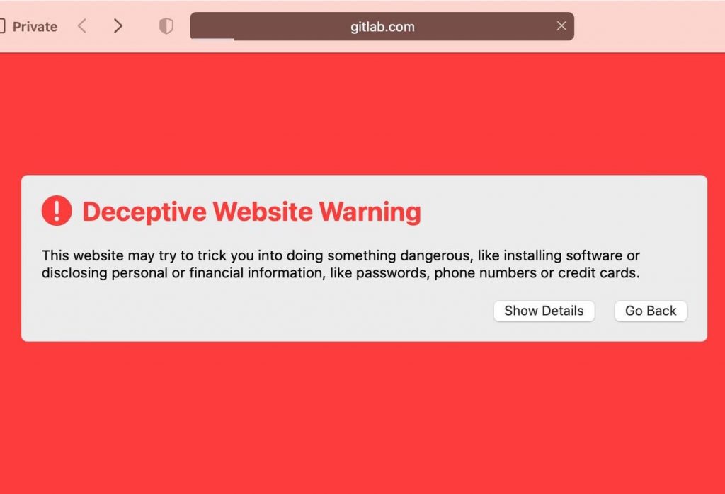 乌克兰的web开发流程代码托管平台网站 Gitlab 被中国的腾讯列入诈骗网站名单